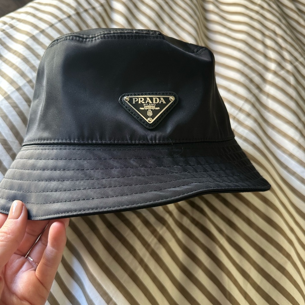 Prada Inspired Bucket Hat